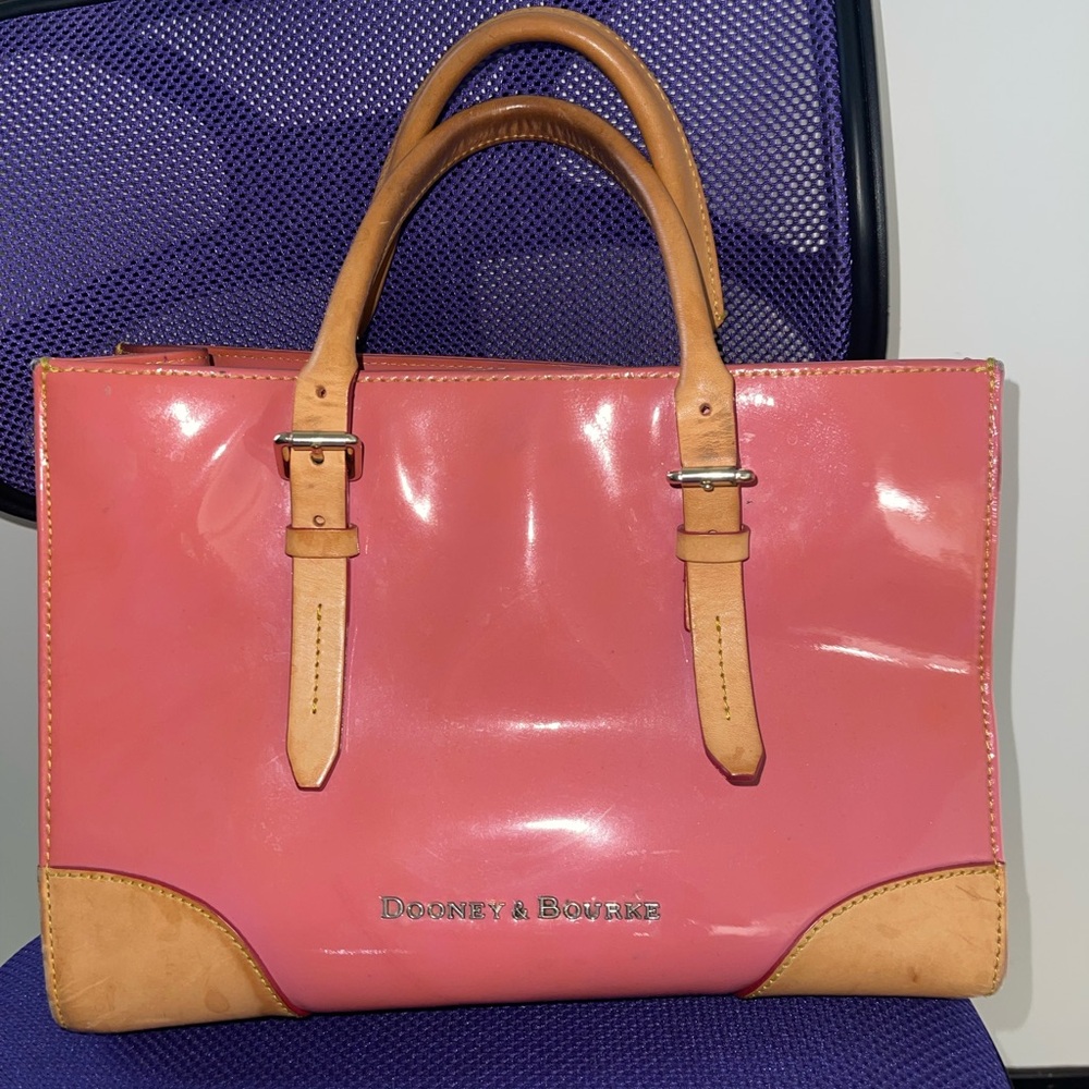Dooney & Bourke vintage patent leather bag